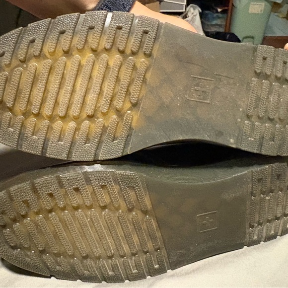 Dr. Martens Black Leather Oxfords - Picture 3 of 4